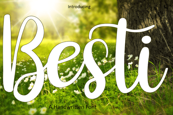 Besti: A Playful Font for Creative Projects