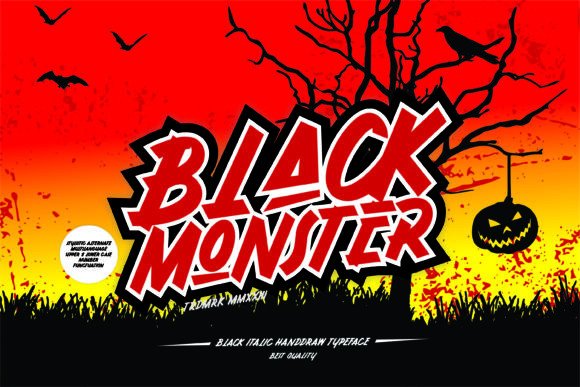 Black Monster Font: A Practical Typeface for Small Business Branding