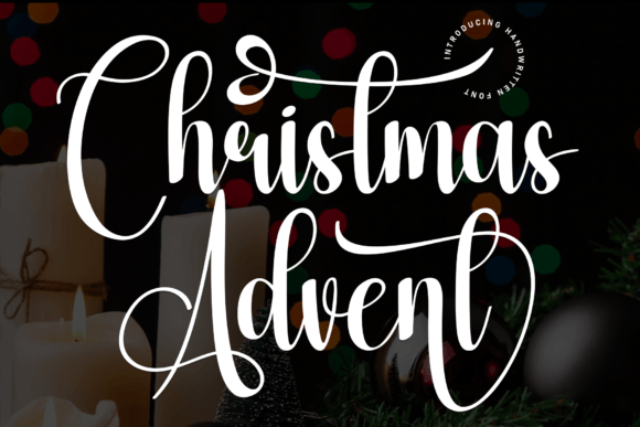 Christmas Advent: A Festive Font for Your Brand