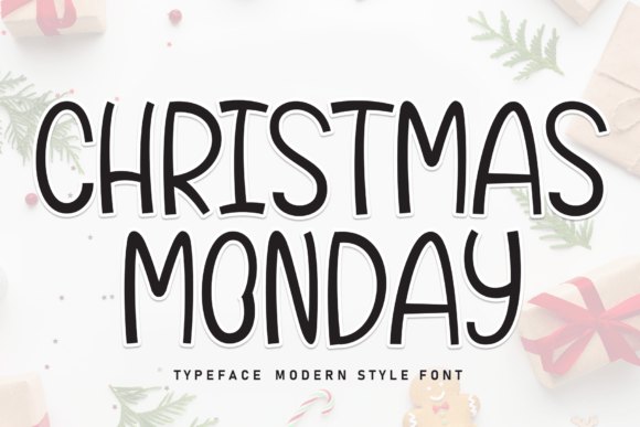 Christmas Monday Font: A Sweet Typeface for Branding