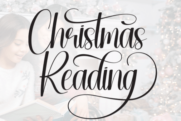 Christmas Reading Font: A Stylish Upgrade for Small Business Brands