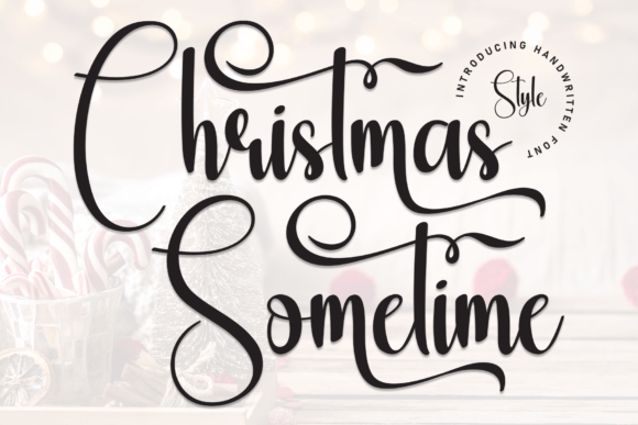 Christmas Sometime Font Review for Festive Web Design