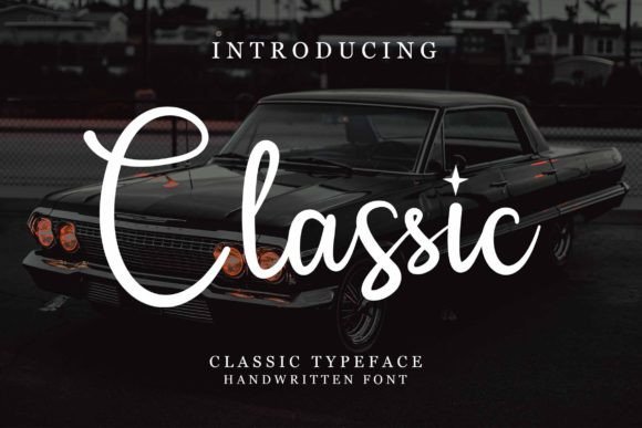 Classic: A Script Font for Real Projects