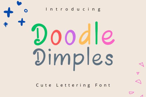 Doodle Dimples: The Playful Typeface for Scroll-Stopping Brands