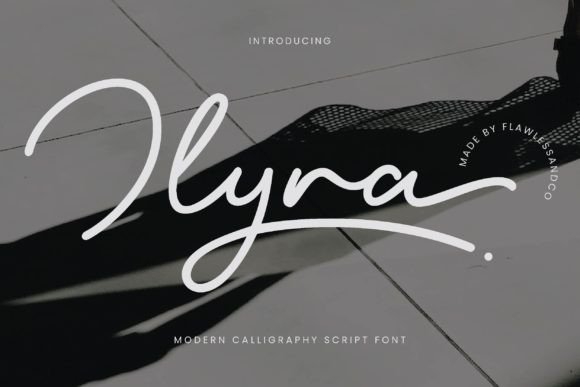 Ilyra Font Review: Elevating Campaign Visuals with Modern Script