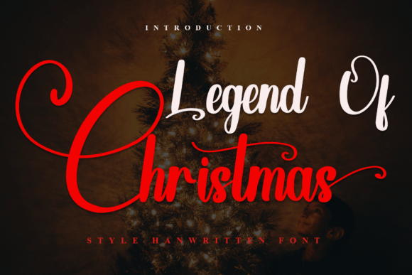 Legend of Christmas Typeface for Festive Marketing