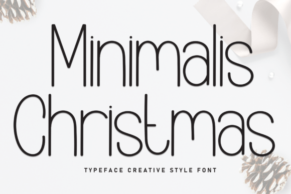 Minimalis Christmas: The Handwritten Font for Festive Campaigns