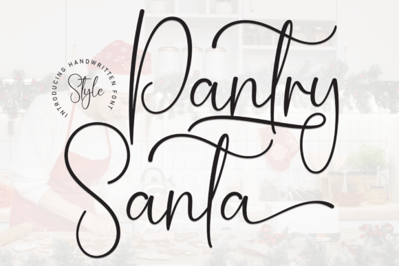 Pantry Santa: A Script Font for Memorable Branding